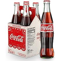 Amazon.co.jp: Coke de Mexico Glass Bottles, 12 Fl Oz (Pack
